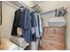 Walk-in closet with built-in shelving and drawers for optimal storage at 5550 W 80Th Pl # 23, Arvada, CO 80003