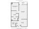 Layout of a 931 sqft floor plan including primary bedroom, full bath, laundry, and balcony at 20 Wilcox St # 316, Castle Rock, CO 80104