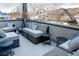 Covered deck with comfortable seating, perfect for outdoor relaxation at 402 Garfield St, Denver, CO 80206