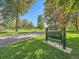 Sign at the entrance to Cheesman Park, highlighting Denver Parks & Recreation on a sunny day at 1250 N Humboldt St # 201, Denver, CO 80218