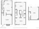 Detailed floor plan showcasing the layout of the home's living areas, kitchen, bedrooms, and garage at 8199 Welby Rd # 1102, Denver, CO 80229