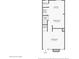 Floorplan for living room, dining room, kitchen and bath at 8199 Welby Rd # 1102, Denver, CO 80229