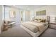 Serene main bedroom with plush carpet, stylish furnishings, and a relaxing atmosphere at 23731 E 40Th Ave, Aurora, CO 80019