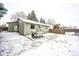 Backyard featuring patio and mature trees at 4274 S Fundy Way, Aurora, CO 80013