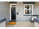 Charming front porch with a welcoming entryway and stylish decor at 2955 N Columbine St, Denver, CO 80205