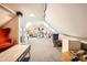 Spacious attic featuring angled ceilings and a variety of storage solutions at 33 L Rd, Golden, CO 80403