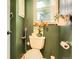 Powder room featuring a toilet and a hanging plant at 33 L Rd, Golden, CO 80403