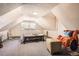 This bedroom features dormer ceiling, a large window, and flexible space for relaxation and personalization at 33 L Rd, Golden, CO 80403