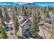Charming home with a rooftop deck, nestled in a forest setting with a mountain view at 33 L Rd, Golden, CO 80403