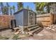 Well-maintained storage shed with new steps and ample storage space at 33 L Rd, Golden, CO 80403