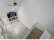 Spacious living room with high vaulted ceilings, a fireplace, and a ceiling fan at 34 Benthaven Pl, Boulder, CO 80305