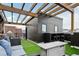 This rooftop deck is an oasis, featuring an outdoor bar and seating, and pleasant sky views at 6946 W Alaska Dr, Lakewood, CO 80226