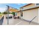 Spacious back deck with comfortable seating and a pergola for shade at 7270 Marmot Ridge Pl, Littleton, CO 80125