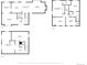 Layout showing Gathering room, kitchen, dining room, bedrooms, and basement utility area at 8132 Lodgepole Trl, Lone Tree, CO 80124