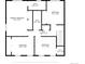 Detailed floor plan of the upper level featuring bedrooms, bathrooms, and hallway dimensions at 8132 Lodgepole Trl, Lone Tree, CO 80124