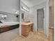 Bathroom with a combination shower-bath and modern fixtures at 461 Nome St, Aurora, CO 80010
