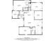 First-floor plan showcasing an open layout with living room, kitchen, dining, and office spaces at 30444 Ruby Ranch Rd, Evergreen, CO 80439