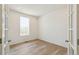 Office area with natural light and French doors at 1871 Water Birch Way, Castle Rock, CO 80108