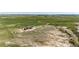Distant aerial view of the property within a vast terrain, illustrating its remoteness and natural setting at 2710 Rustlers Canyon Loop, Elizabeth, CO 80107