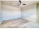 Spacious bedroom featuring neutral walls, carpet flooring and ceiling fan at 8018 Williams Fork Ave, Littleton, CO 80125
