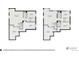 Basement floorplan showing options for a rec room, storage, mechanical and optional bedroom suite at 14115 Blue Stem St, Broomfield, CO 80020