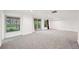Spacious basement with walkout access and a view of the backyard at 8424 E Otero Cir, Centennial, CO 80112