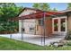 View of concrete patio with a stylish pergola offering outdoor relaxation at 18445 W 59Th Dr, Golden, CO 80403