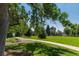 Scenic view of Sloan's Lake Park, showing green grass and trees on a sunny day at 2391 King St, Denver, CO 80211