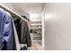 Spacious walk-in closet with ample shelving and storage space for organization at 7163 S Xanthia St, Centennial, CO 80112