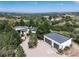 Aerial view of the property and neighborhood at 3823 Castle Butte, Castle Rock, CO 80109