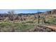 Picturesque view of open space with grass and trail and distant view of neighborhood at 14259 W Virginia Dr, Lakewood, CO 80228