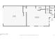 Detailed floor plan of a home featuring a living room, garage, pantry, bathroom, foyer, and stairs at 11033 E 28Th Pl, Denver, CO 80238