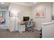 Bright office space with modern furnishings, natural light, and neutral decor at 11033 E 28Th Pl, Denver, CO 80238