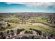 Beautiful aerial view of the community, showcasing the parks and walking paths at 1169 Thornbury Pl, Highlands Ranch, CO 80129