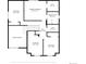 Second floor layout showing bedrooms, bathrooms, walk-in closet, and open to below area at 1169 Thornbury Pl, Highlands Ranch, CO 80129