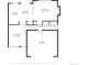 Layout of the first floor including the living room, kitchen, dining area, Gathering room, garage, and laundry at 1169 Thornbury Pl, Highlands Ranch, CO 80129