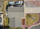 Aerial view of home with a spacious driveway and fenced yard, ideal for outdoor living at 3785 E 134Th Ct, Thornton, CO 80241