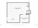 Basement floor plan features a finished area, bar, and unfinished storage at 3785 E 134Th Ct, Thornton, CO 80241