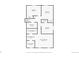 Second floor plan displaying four bedrooms, three bathrooms, and closets at 3785 E 134Th Ct, Thornton, CO 80241
