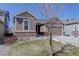 Inviting home exterior with tidy landscaping, a two-car garage, and appealing curb appeal at 17718 Leisure Lake Dr, Monument, CO 80132