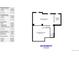 Basement floor plan showing a recreation room, workout room, and an unfinished storage area at 5932 Eldora St, Golden, CO 80403