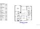 Upper floor plan highlights the bedrooms, bathrooms, and laundry areas of this home at 5932 Eldora St, Golden, CO 80403