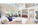 Comfortable living room with a fireplace, ample seating, and natural light, perfect for relaxation and gatherings at 5932 Eldora St, Golden, CO 80403
