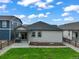 Well-maintained backyard with lush grass and a charming patio at 2130 Indian Balsam Dr, Monument, CO 80132