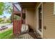 Exterior of a patio and door entrance to the house at 309 Pheasant Run, Louisville, CO 80027