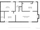Basement floor plan showcasing recreation room, utility room, bedrooms, and walk-in closet layout at 1810 S Kearney St, Denver, CO 80224