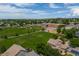Beautiful aerial view overlooking the neighborhood, a park, and a school at 13753 Monroe St, Thornton, CO 80602