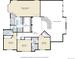 Upper level floorplan showing the bedrooms, bathrooms, primary bedroom, and walk in closet at 787 Eldorado Dr, Superior, CO 80027