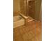 Bathroom with shower and bathtub at 7482 W Saratoga Pl, Littleton, CO 80123