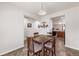 Cozy dining area with warm lighting and seating for four at 481 Vista Blvd, Brighton, CO 80603